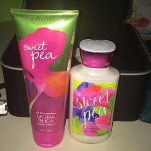Bath & Body Works Sweet Pea Body Cream and Lotion